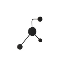 Lucide JAYDEN Wandlamp-Zwart-LED-3,3W-3000K-Alumin.