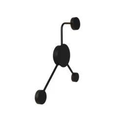 Lucide JAYDEN Wandlamp-Zwart-LED-3,3W-3000K-Alumin.