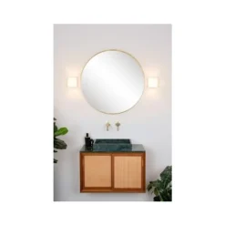Lucide JELTE - Wandlamp Badkamer - Ø 12 cm - 1xG9 - IP44 - Zwart