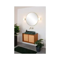 Lucide JELTE - Wandlamp Badkamer - Ø 12 cm - 1xG9 - IP44 - Zwart