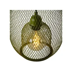 Lucide JERREL - Hanglamp - Ø 25 cm - 1xE27 - Groen