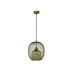 Lucide JERREL - Hanglamp - Ø 25 cm - 1xE27 - Groen