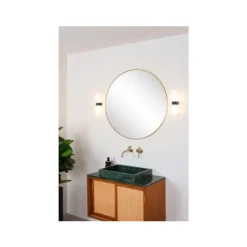 Lucide JESSE - Wandlamp Badkamer - 2xG9 - IP44 - Zwart