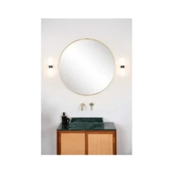 Lucide JESSE - Wandlamp Badkamer - 2xG9 - IP44 - Zwart