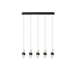 Lucide KLIGANDE Hanglamp-Zwart-LED Dimb.-7,8W-2700K