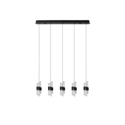 Lucide KLIGANDE Hanglamp-Zwart-LED Dimb.-7,8W-2700K