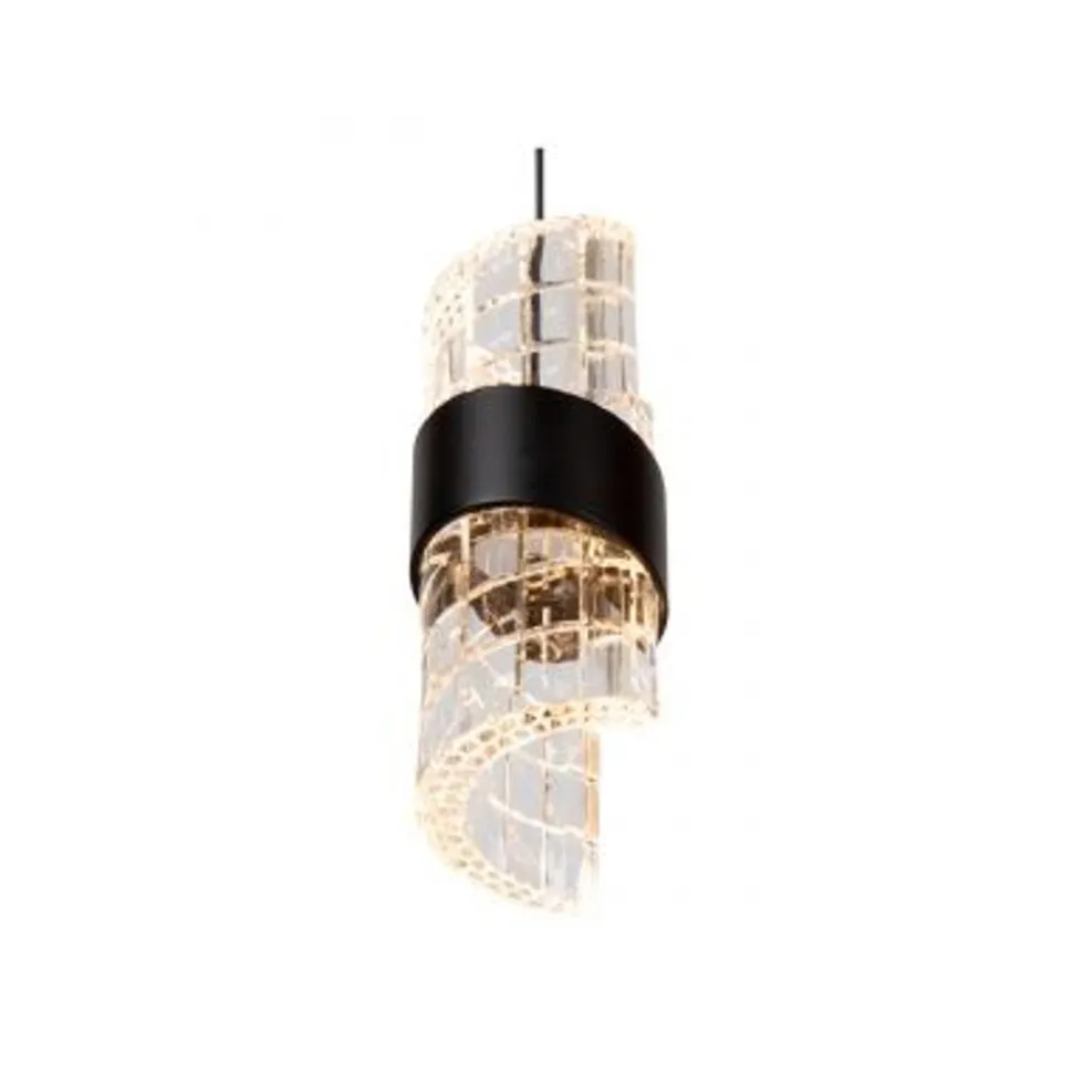 Lucide KLIGANDE Hanglamp-Zwart-Ø25-LED Dimb.-8W-2700K