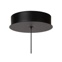 Lucide KLIGANDE Hanglamp-Zwart-Ø13-LED-9W-2700K-Acryli.