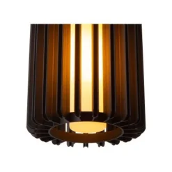 Lucide LAMBRES Hanglamp-Zwart-1xE27-40W-Alumin.