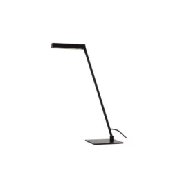 Lucide LAVALE Tafellamp-Zwart-LED Dimb.-3W-2700K-Metaal