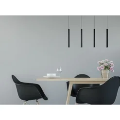 Lucide Lorenz - Hanglamp - LED Dimb. - 4x4W 3000K - Zwart