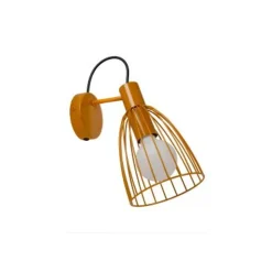 Lucide MACARONS Wandlamp-Okerge.-1xE27-40W-Metaal