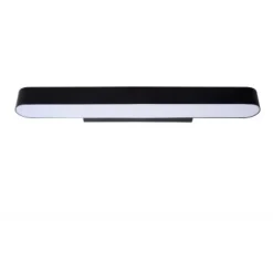 Lucide MADELON - Wandlamp Badkamer - LED - 1x9W 2700K - IP44 - Zwart Lucide