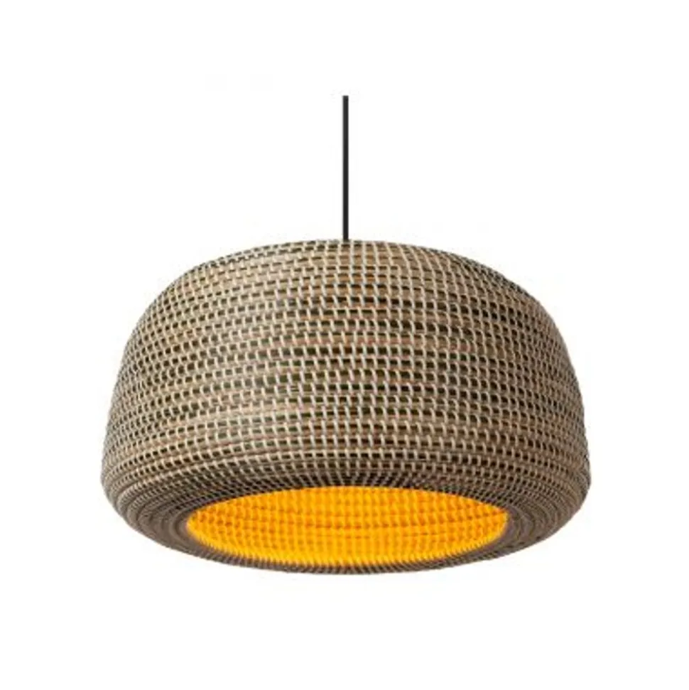 Lucide MADUKA Hanglamp-Bruin-1xE27-40W-Zeegra.