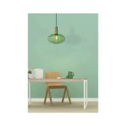 Lucide MALOTO - Hanglamp - Ø 30 cm - 1xE27 - Groen