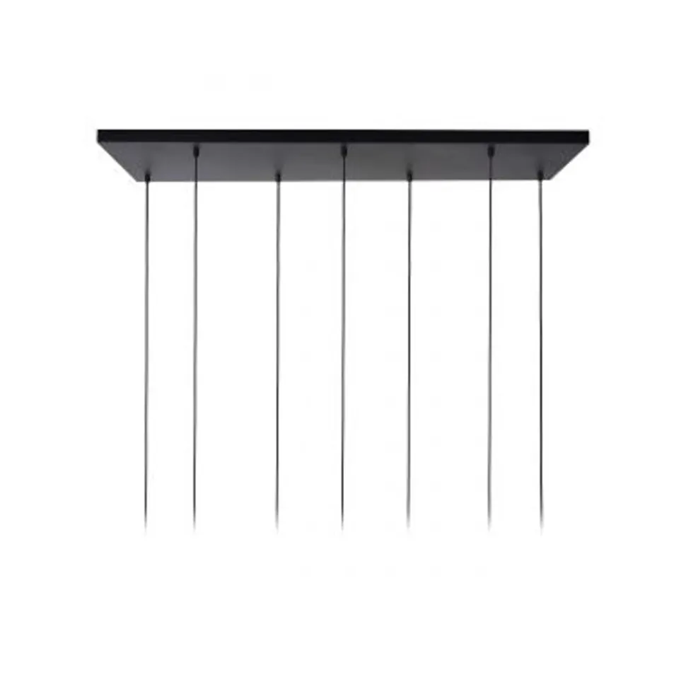 Lucide MALOTO - Hanglamp - 7xE27 - Amber