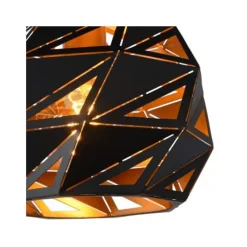 Lucide MALUNGA - Hanglamp - Ø 25 cm - 1xE27 - Zwart Lucide