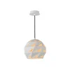 Lucide MALUNGA - Hanglamp - Ø 25 cm - 1xE27 - Wit Lucide