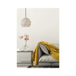 Lucide MALUNGA - Hanglamp - Ø 25 cm - 1xE27 - Wit Lucide