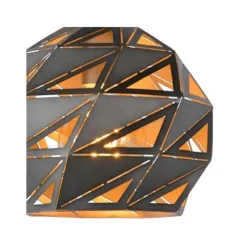 Lucide MALUNGA - Hanglamp - Ø 25 cm - 1xE27 - Grijs