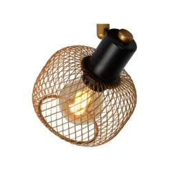 Lucide MAREN - Wandspot - 1xE14 - Mat Goud / Messing