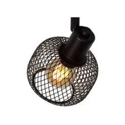 Lucide MAREN - Wandspot - 1xE14 - Zwart Lucide