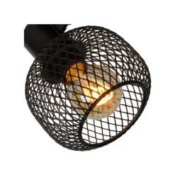 Lucide MAREN - Wandspot - 1xE14 - Zwart Lucide