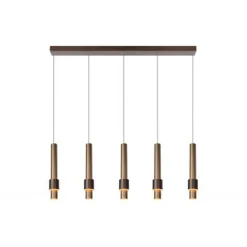 Lucide MARGARY Hanglamp-Koffie-LED Dimb.-4,2W-2700K