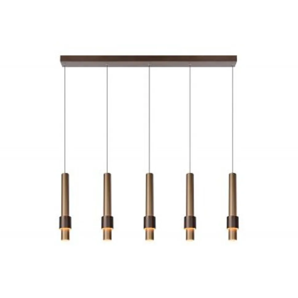 Lucide MARGARY Hanglamp-Koffie-LED Dimb.-4,2W-2700K