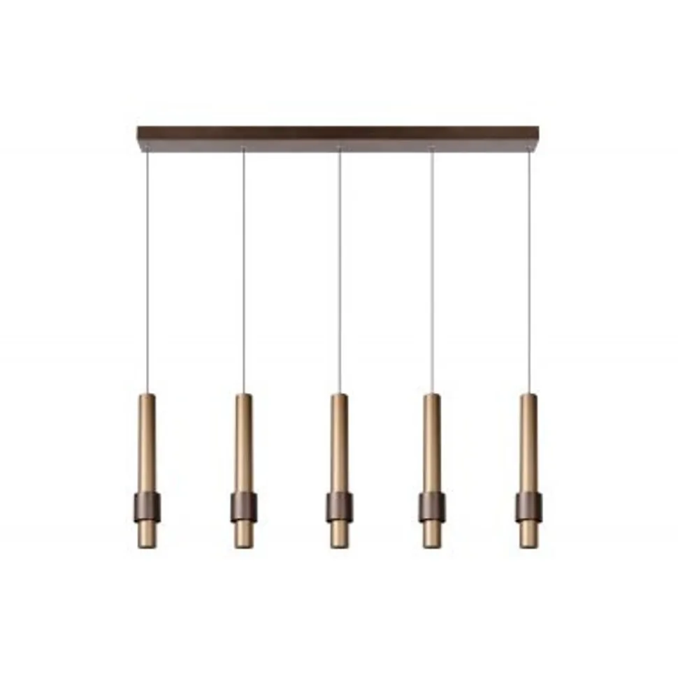 Lucide MARGARY Hanglamp-Koffie-LED Dimb.-4,2W-2700K