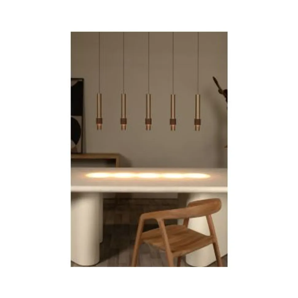 Lucide MARGARY Hanglamp-Koffie-LED Dimb.-4,2W-2700K