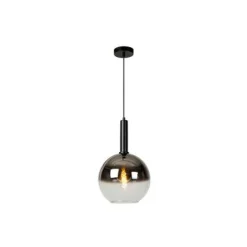 Lucide MARIUS Hanglamp-Zwart-Ø30-1xE27-40W-Glas