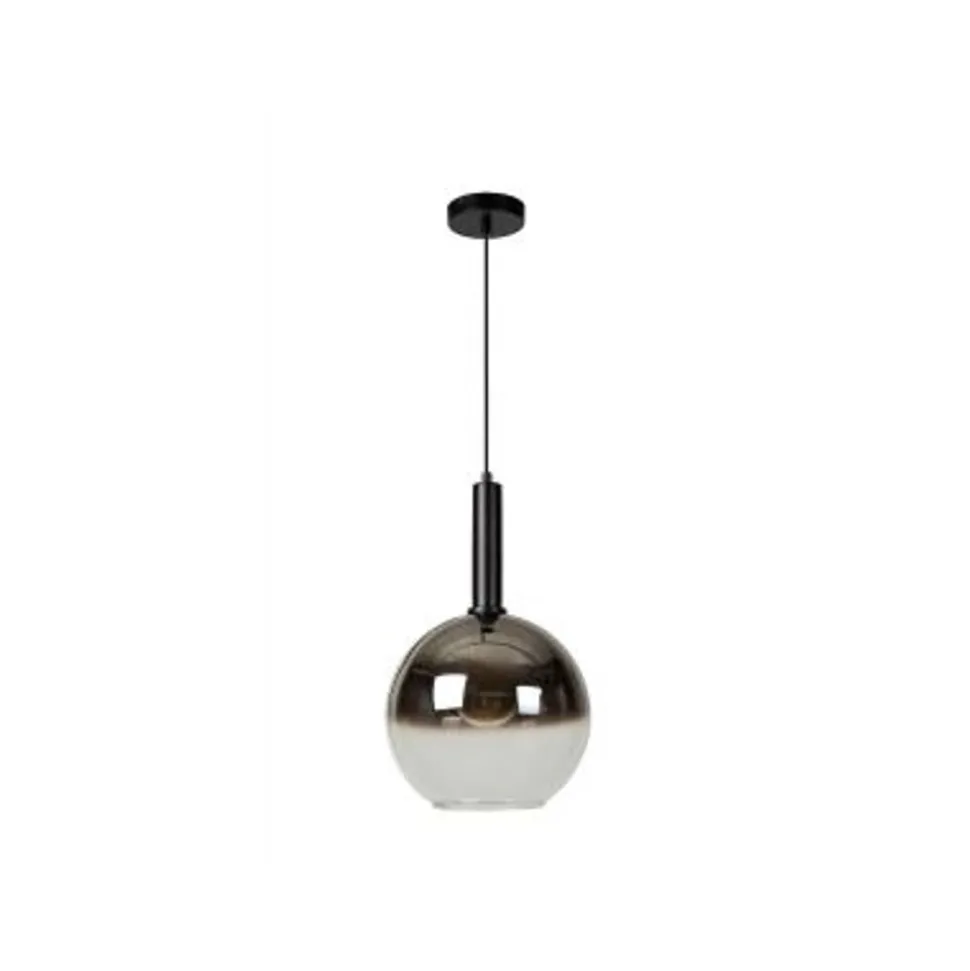 Lucide MARIUS Hanglamp-Zwart-Ø30-1xE27-40W-Glas