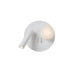 Lucide MATIZ Bedlamp-Wit-LED-3,7W-3000K