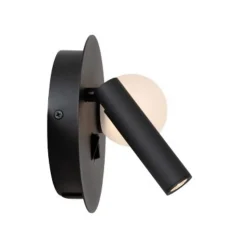 Lucide MATIZ Bedlamp-Zwart-LED-3,7W-3000K