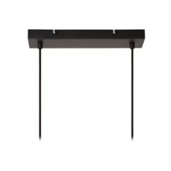 Lucide MAYA Hanglamp-Zwart-4xE27-40W-Katoen