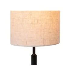 Lucide MAYA Tafellamp-Beige-Ø26-1xE27-40W-Katoen