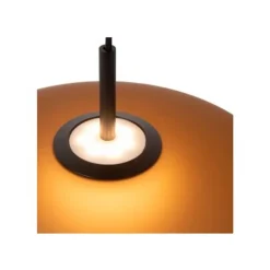 Lucide MENGA Hanglamp-Amber-Ø40-LED Dimb.-10W-2700K-Glas