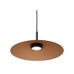 Lucide MENGA Hanglamp-Amber-Ø40-LED Dimb.-10W-2700K-Glas