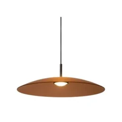 Lucide MENGA Hanglamp-Amber-Ø60-LED Dimb.-20W-2600K/2900K