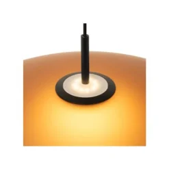 Lucide MENGA Hanglamp-Amber-Ø60-LED Dimb.-20W-2600K/2900K