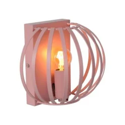 Lucide MERLINA - Wandlamp Kinderkamer - 1xE14 - Roze