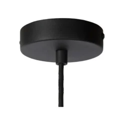Lucide MIKAELA - Hanglamp - Ø 35 cm - 1xE27 - Zwart