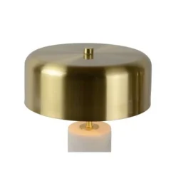 Lucide MIRASOL - Tafellamp - Ø 25 cm - 3xG9 - Wit Lucide