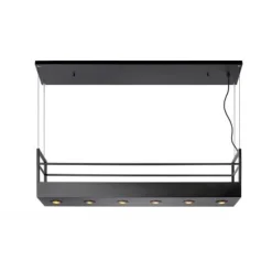 Lucide MIRAVELLE - Hanglamp - 6xGU10 - Zwart