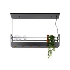 Lucide MIRAVELLE - Hanglamp - 6xGU10 - Zwart