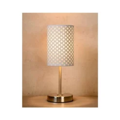 Lucide MODA - Tafellamp - Ø 13 cm - 1xE27 - Wit