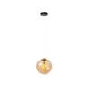 Lucide MONSARAZ Hanglamp-Amber-Ø25-1xE27-40W-Glas