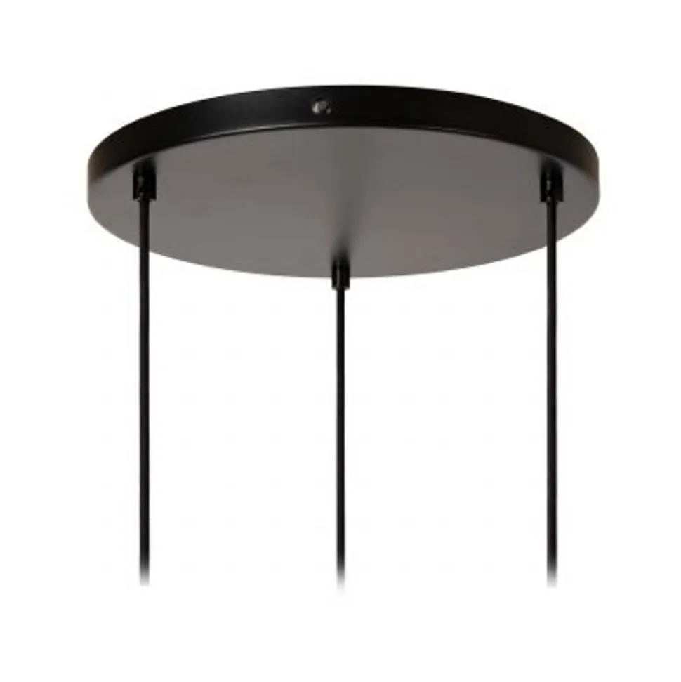 Lucide MONSARAZ Hanglamp-Groen-Ø35-3xE27-40W-Glas