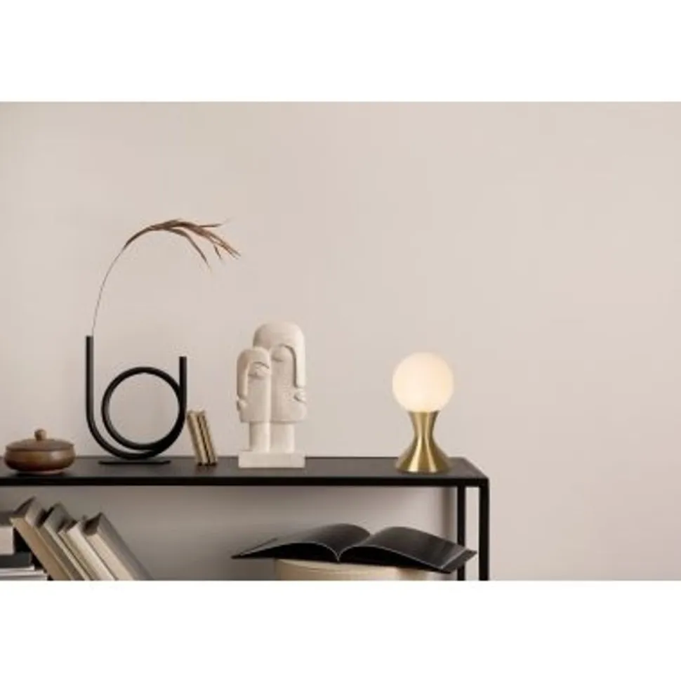 Lucide MOYA Tafellamp-Mat Go.-Ø12-1xG9-3W-Glas